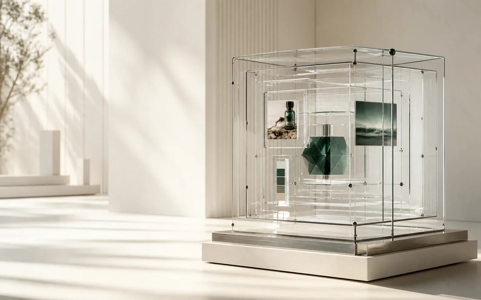 Layered glass security architecture protecting KINOAI creative assets